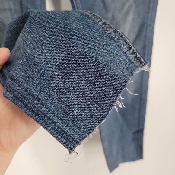 Rag & Bone Destroyed Wash Mid Rise Skinny Jeans 25 - Picture 4 of 12